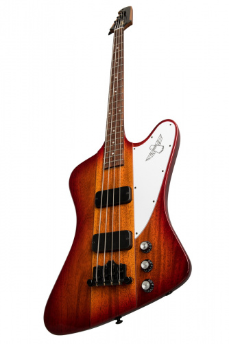 GIBSON 2019 Thunderbird Bass Heritage Cherry Sunburst бас-гитара, цвет вишневый корпус махогани, гриф махогани, накладка грифа палисандр 20 лада. Менз фото 5