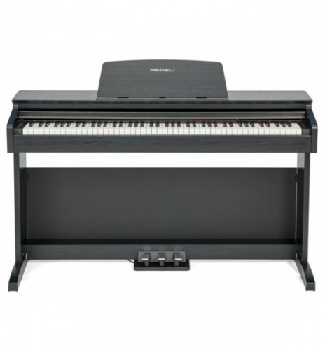 Medeli DP260 Цифровое пианино, 88 клавиш, механика взвешенная молоточковая, 20 голосов, динамики 2*10Вт, цвет корпуса - черный фото 2