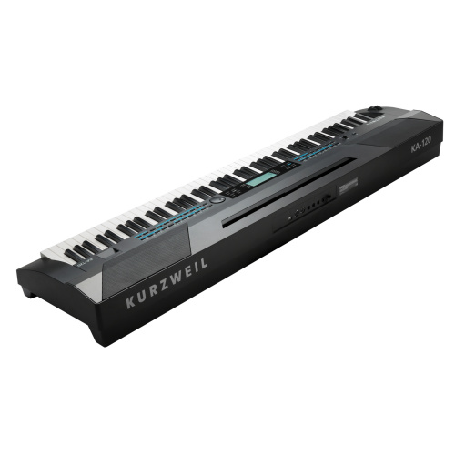 Kurzweil KA120 LB Цифровое пианино, 88 молоточковых клавиш, полифония 128, цвет чёрный фото 3