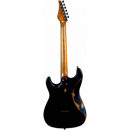 JET JS-800 Relic BK электрогитара, Stratocaster, корпус липа, HS, цвет Relic BK фото 15