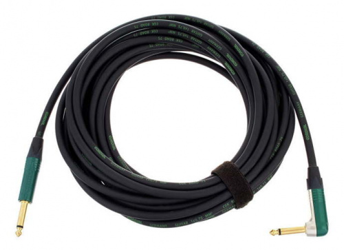 Cordial CRI 9 PR инструментальный кабель угловой моно-джек 6,3 мм/моно-джек 6,3 мм, разъемы Neutrik, 9,0 м, черный