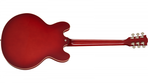 GIBSON 2019 ES-335 Dot, Cherry Burst гитара полуакустическая, цвет санберст в комплекте кейс фото 2