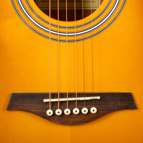 ROCKDALE Aurora D6 Gloss SB акустическая гитара дредноут, цвет санберст, глянцевое покрытие фото 6