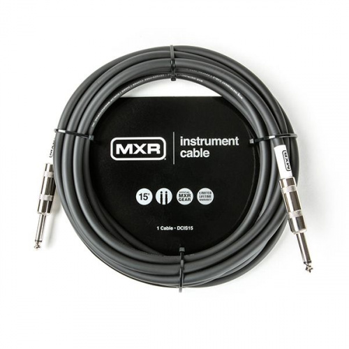 MXR DCIS15 инструментальный кабель, 4,5 м, прямые джеки