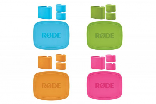 RODE COLORS1 комплект цветных колпачков и накабельных маркеров для микрофонов NT-USBmini фото 2