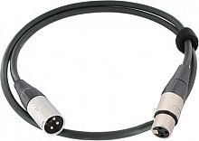 Cordial CFM 1,5 FM микрофонный кабель XLR female XLR male, 1,5 м, черный