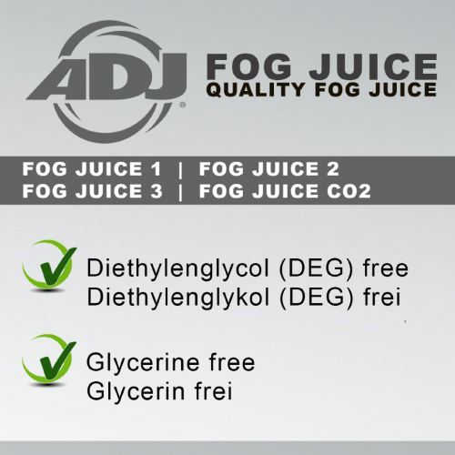 American DJ Fog juice 2 medium 5л жидкость для генераторов дыма средней плотности, канистра 5л фото 2