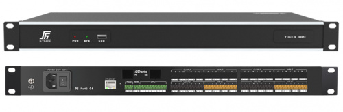 S-TRACK TIGER 88N Цифровой аудио процессор, 8 входов, 8 выходов, AFC+AEC+ANC
