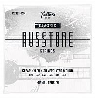 Russtone CCS28-43N Струны для классической гитары Серия: Clear Nylon Обмотка: посеребрёная Натя