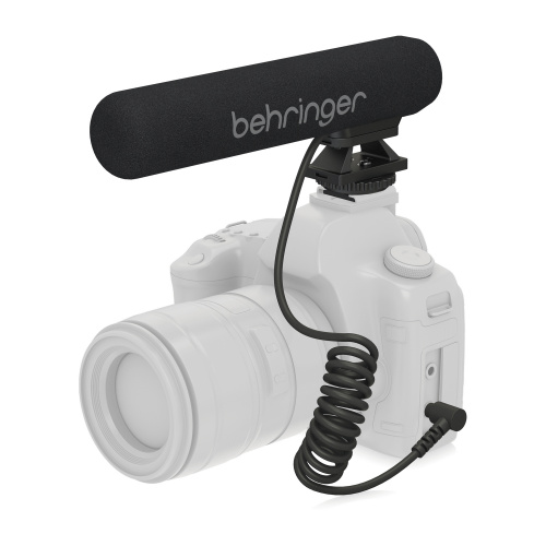 BEHRINGER GO CAM компактный конденсаторный накамерный микрофон-пушка, 50 Гц 18 кГц, кабель 0,4 м фото 3