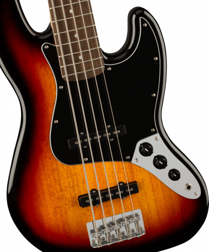 FENDER SQUIER Affinity Jazz Bass V LRL 3TS бас-гитара 5-струнная, цвет санберст фото 3