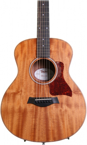 TAYLOR GS MINI MAH гитара акустическая, форма корпуса парлор, жесткий чехол фото 2
