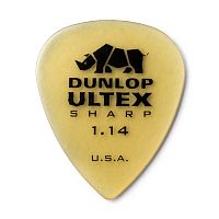 Dunlop Ultex Sharp 433P114 6Pack медиаторы, толщина 1.14 мм, 6 шт.