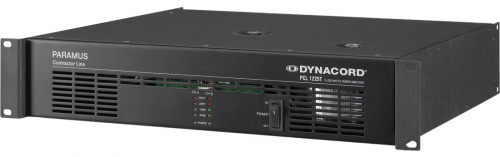 Dynacord PCL 1225T усилитель мощности, 2 канала, 250 Вт @ 4 Ом, 125 Вт @ 8 Ом, 250 Вт @ 70/100В, 2RU