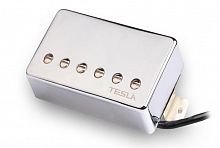 Tesla PLASMA-2/CR/BR Bridge. Звукосниматель, хамбакер, хромированная крышка