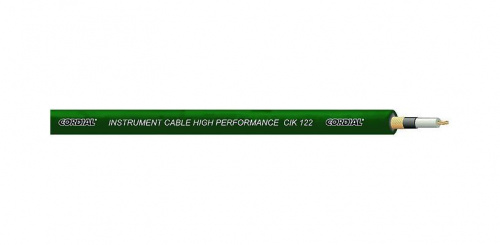 Cordial CIK 122 GRN инструментальный кабель 6,1 мм, зеленый
