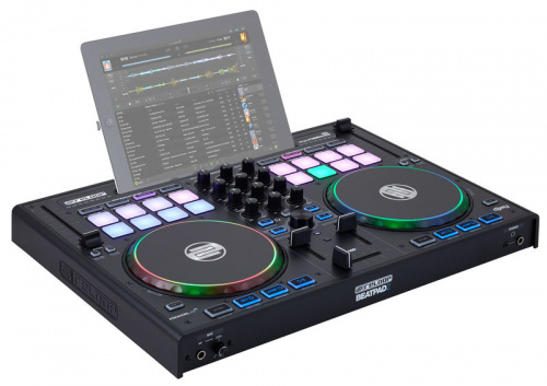 Reloop Beatpad 2 Профессиональный DJ контроллер для IPAD, Mac / PC и платформы Android фото 4