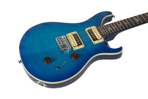 AIERSI PRS-24 Blue Summer Sky Burst Электрогитара, форма корпуса PRS, цвет синий фото 3