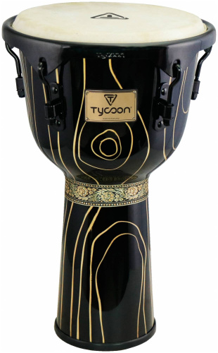TYCOON TJSS-72 BS CY Джембе с винтовой настройкой, диаметр 12', чёрный