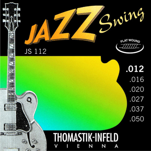 THOMASTIK JS112 струны серии Jazz Swing для джазовой электрогитары, 12-50