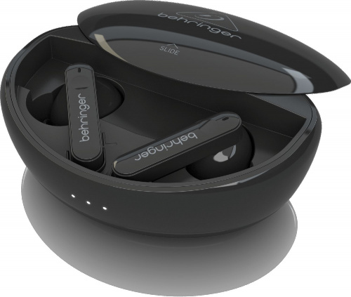 BEHRINGER T-BUDS Высококачественные полностью беспроводные стереонаушники с Bluetooth и активным шумоподавлением, цвет черный фото 2