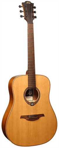 LAG T-170D Акустическая гитара, Дредноут, цвет натуральный