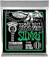 Ernie Ball 3126 струны для эл.гитары Titanium RPS Not Even Slinky (12-16-24р-32-44-56)