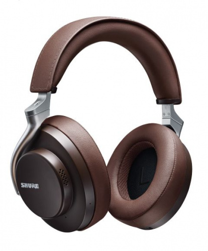 SHURE SBH2350-BR-EFS Премиальные полноразмерные Bluetooth наушники AONIC50 с шумоподавлением, цвет коричневый.