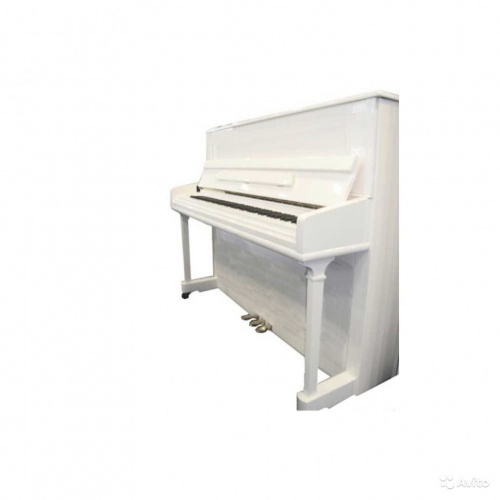 Samick JS132MD/WHHP пианино,132x148x63, 260кг, струны Roslau (нем.), полир., белый