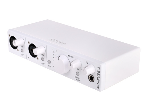 Arturia MiniFuse 2 White USB аудио интерфейс фото 6