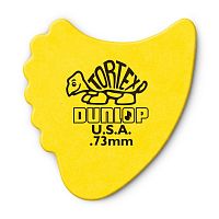 Dunlop Tortex Fins 414R073 72Pack медиаторы, толщина 0.73 мм, 72 шт.