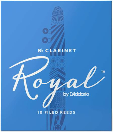 D'ADDARIO WOODWINDS RCB1030 ROYAL, BB CLAR, 3, 10 BX трости для кларнета, размер 3, 10 шт фото 2