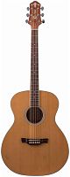 CRAFTER GA-7/NС + Чехол акустическая гитара Гранд Аудиториум верх-цел. кедр, корпус-махагон, нат