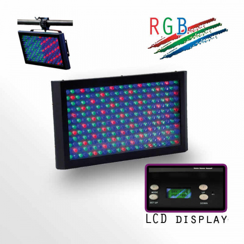 American DJ Mega Panel LED светодиодная панель, 288 светодиодов (48 красных, 120 зеленых, 120 синих) фото 3