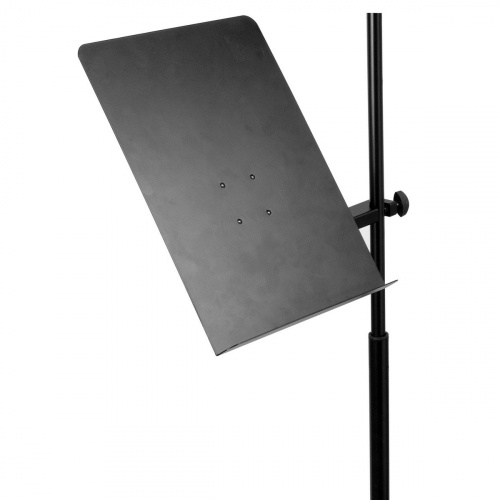 OnStage MSA7011 подставка-пюпитр, крепится к микрофонной стойке, цвет черный фото 2