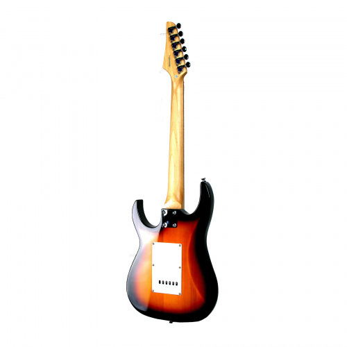 REDHILL STM100/VS эл. гитара уменьш., Superstrat, 600мм, H+H, 1V/1T/5P, тополь+клен, цвет санберс фото 6