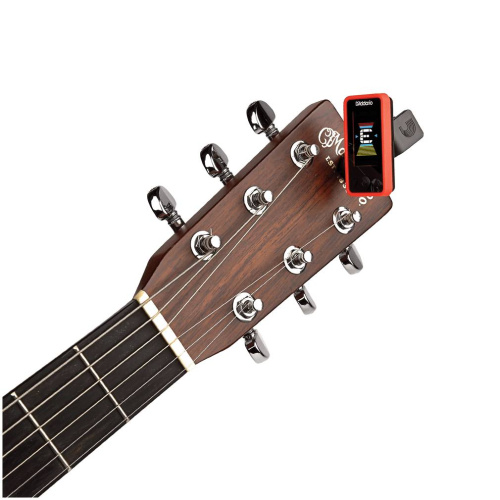 PLANET WAVES PW-CT-17RD тюнер-клипса для струнных инструментов,цвет-красный фото 3