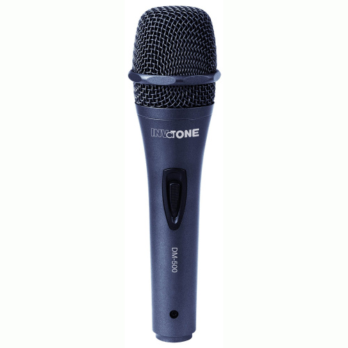 INVOTONE DM500 Микрофон динамический кардиоидный 60…16000 Гц, -50 дБ, 600 Ом, выкл. 6 м кабель.