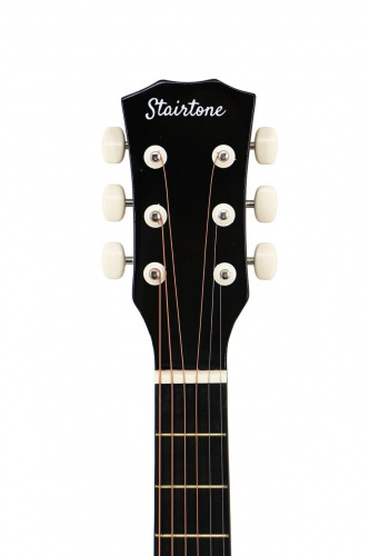 Stairtone A-38C BK Гитара акустическая цвет черный фото 4