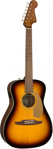 FENDER MALIBU PLAYER SUNBURST WN электроакустическая гитара, цвет санберст фото 3