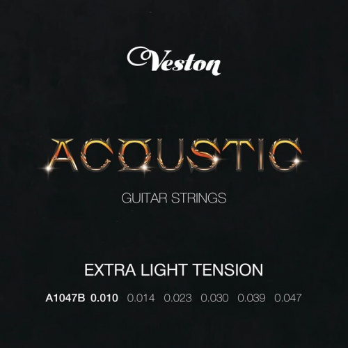 VESTON A1047 B Струны для акустической гитары