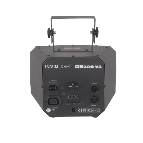 INVOLIGHT OB200v2 LED световой эффект, 24х 3Вт RGBA, DMX512, ИК-ДУ-пульт фото 3