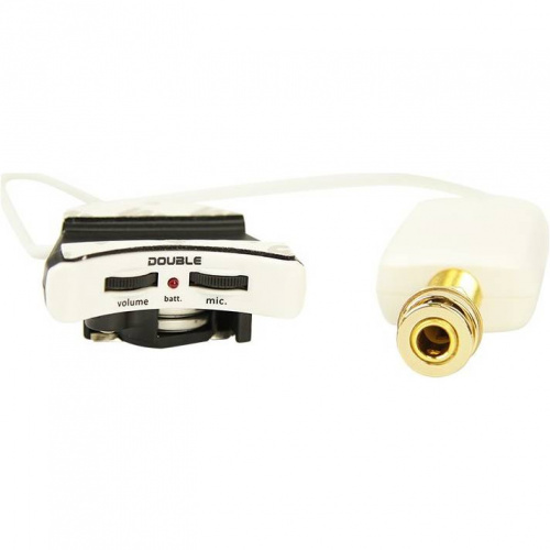 X2 DOUBLE A2U пьезозвукосниматель для укулеле с микрофоном, регуляторы громкости и микрофона фото 4