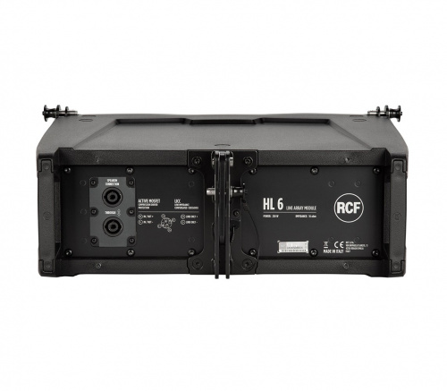 RCF HL 6 Пассивная двухполосная АС линейного массива, номинальная мощность 250 Вт, программная 500 Вт, 65 Гц - 20 кГц, 131 дБ, импеданс 16 Ом, динамик фото 5