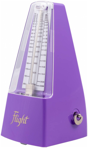 FLIGHT FMM-10 PURPLE метроном механический, цвет фиолетовый фото 2