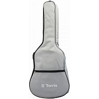 TERRIS TGB-C-05GRY чехол для классической гитары, утепленный (5 мм), 2 наплечных ремня, цвет серый