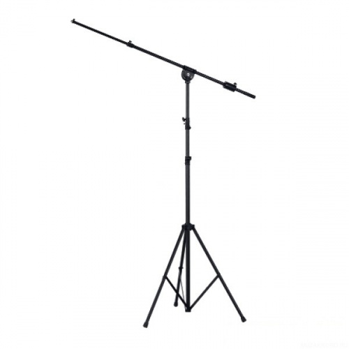 ROXTONE MS080 Black Телескопическая микрофонная стойка журавль overhead, длинна стрелы 130-220см.(с