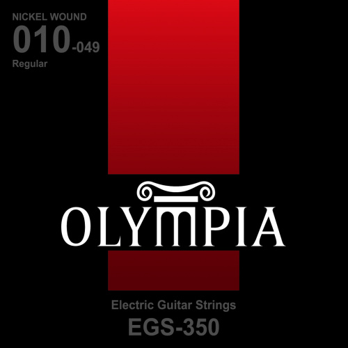 Olympia EGS350 струны для эл.гитары Nickel Wound (10-14-21w-28-38-49)