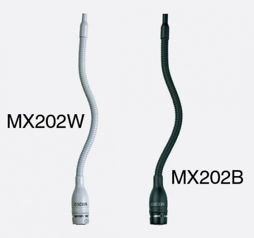 SHURE MX202W/C миниатюрный театрально-хоровой кардиоидный микрофон на гибком креплении (10см) с шнуром (9м) фото 2