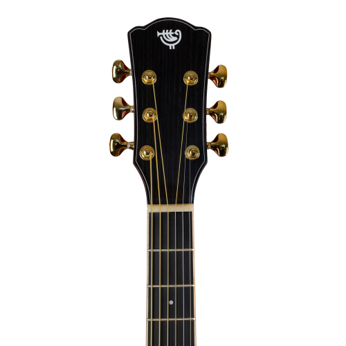 ROCKDALE Aurora D7 C Koa ASB Акустическая гитара. Форма корпуса Dreadnought с вырезом. Цвет санберст. Глянцевое покрытие. Верхняя дека из ели с ламина фото 7